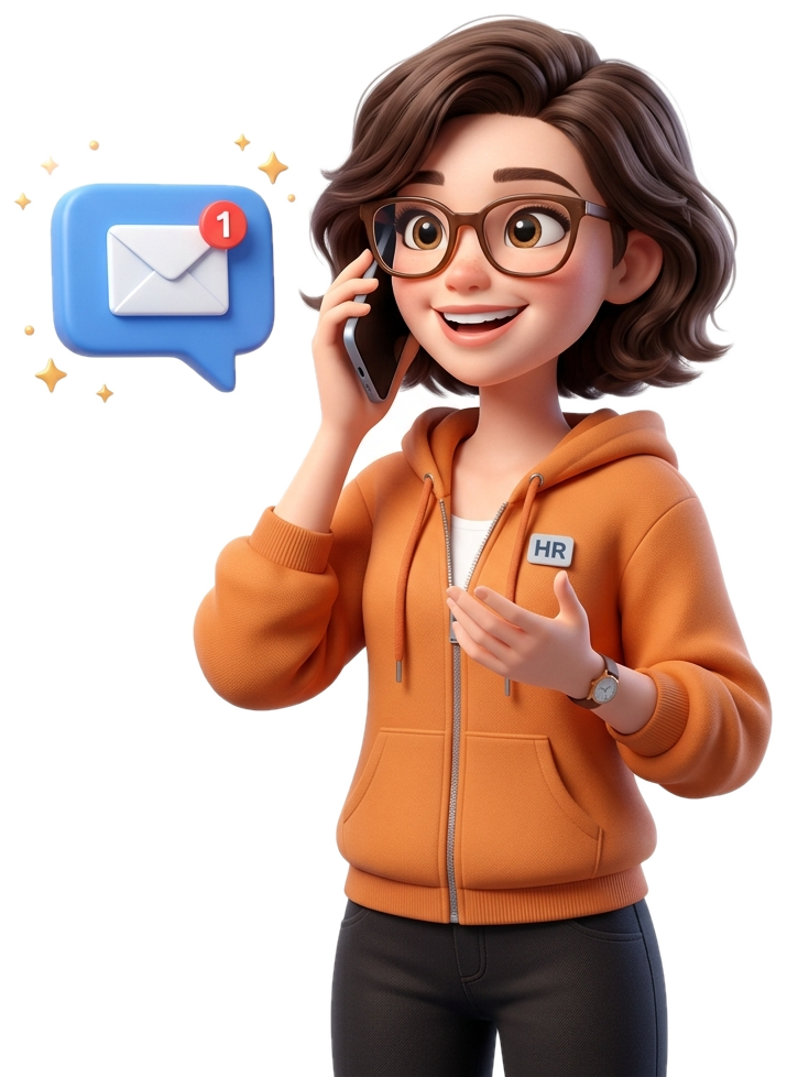 RFPL HR Recruiter 3D Character